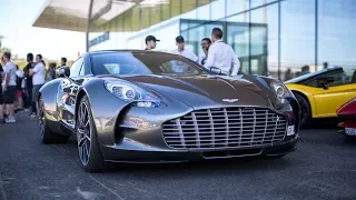 Aston Martin ONE-77- Start up & Driving !