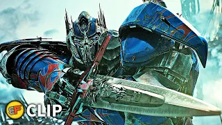 Optimus Prime vs Infernocus | Transformers The Last Knight (2017) Movie Clip HD 4K