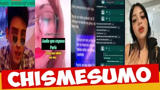 CHISMESUMO#160(PART1)AUDIOS de FER llorando/ CHATS de FER donde se corta por pelea con AUGUSTO y +