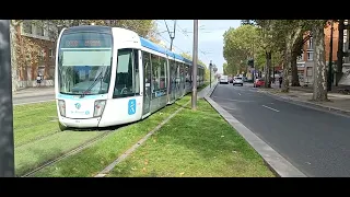 [RATP]Départ d'un Citadis 402 IDFM N°308 à Porte D'Ivry