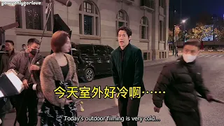 (Eng Sub) 221230 Snippets Of Guan Ji In Only For Love From Liu Dongqin's Vlog Douyin