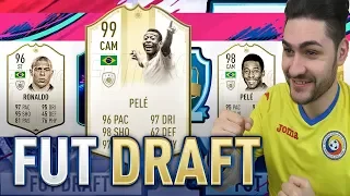 ATAC DE VIS CU 99 PELE IN FIFA 19 DRAFT SPRE GLORIE #95