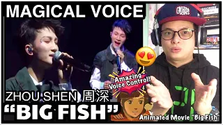 ZHOU SHEN 周深 - BIG FISH Performance [Big Fish & Begonia (大鱼海棠) Theme Song] REACTION | @KaJobLow