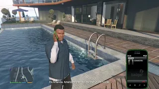 GTA V - Amanda Calls Franklin (Phone Call)