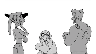 You adventured into the wrong neighborhood - a taz animatic