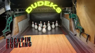 Dudeks Duckpin bowling Lanes