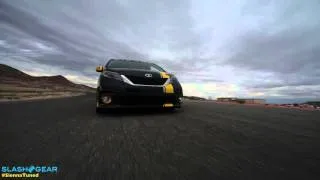 Toyota #SiennaTuned R-Tuned Test Drive at Streets of Willow Springs