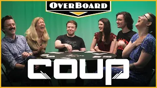 Let's Play COUP feat. Brennan Lee Mulligan from CollegeHumor | Overboard, Episode 12
