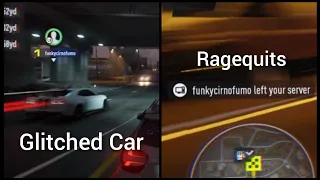 Glitched Car Player Ragequits | NFS Unbound