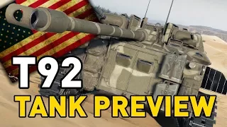 World of Tanks || T92 Light - Tank Preview