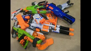 100 Sub Special: Reloading all of my Nerf Guns