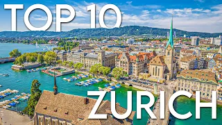 Top10 Places to visit in ZURICH - Travel Guide