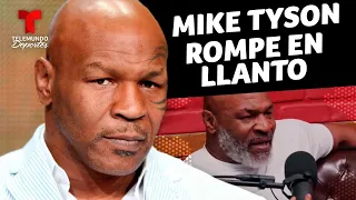 Mike Tyson rompe en llanto hablando de su violencia | Telemundo Deportes