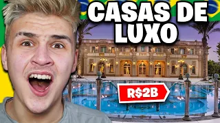 BRAZIL Has AMAZING LUXURY HOUSES |🇬🇧 Gringo Britânico Reagindo