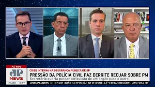 Pressão da Polícia Civil faz Derrite recuar de decisão sobre PM