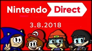 8-BitComms Reaction To: Nintendo Direct 3/8/18