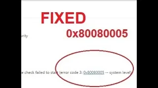 How To FIX Error Code 3: 0x80080005 -- System Level On GOOGLE CHROME Update Problem