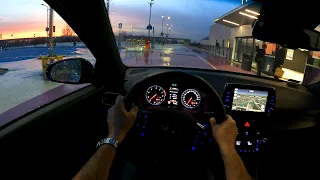 Hyundai i30 N 275 HP | POV Night Test Drive Revs