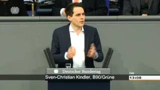 Zukunftsvergessen und unsolide - Sven-Christian Kindler (Grüne) zur Haushaltspolitik der Groko