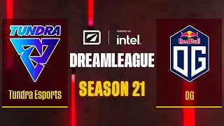 Dota2 - Tundra Esports vs OG - Game 1 - DreamLeague Season 21 - Playoffs