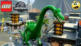 Lego Jurassic World - Como Trazer o Braquiossauro para Cidade (MONSTRO DO LAGO NESS)