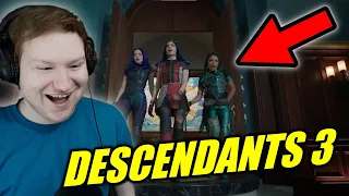 FIRST TIME HEARING Descendants 3 Music - Queen of Mean & Night Falls REACTION!!!