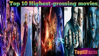 #Top10 List of highest-grossing films  Who broke the record | Top 10 Facts |T10F | #viral