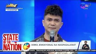 Vhong Navarro, emosyonal na nagpasalamat sa mga sumuporta at naniwala sa kanya | SONA