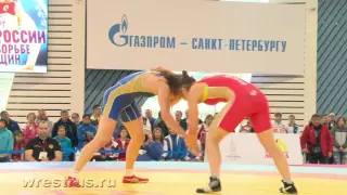 ЧР-2016. Женщины. 63 кг. Финал. Инна Тражукова - Анастасия Братчикова