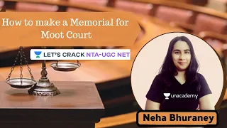 How to make a Memorial for Moot Court | Law Paper 2 | NTA-UGC NET | Neha Bhuraney