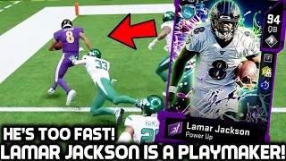 LAMAR JACKSON IS TOO FAST FOR THE DEFENSE! PUTTING ON A SHOW! Madden 20 Ultimate Team