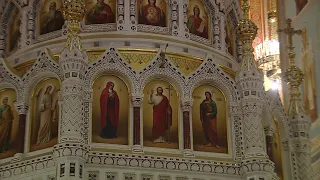 Литургия Преждеосвященных Даров 1 марта 2023, Храм Христа Спасителя, г. Москва