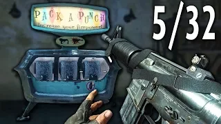 ALL WEAPONS PACK A PUNCHED ON KINO DER TOTEN! (Black Ops 1 Zombies)