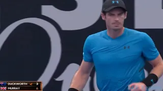 Andy Murray vs James Duckworth(Highlights)