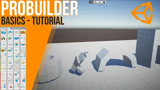 How to use ProBuilder - basics | Unity | Tutorial