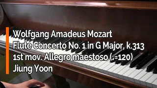 Piano  Part - Mozart, Flute Concerto No. 1 in G Major, k.313 - 1st mov. (♩=120)