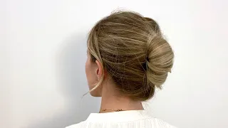 How to: French Twist - for mid-length & short hair