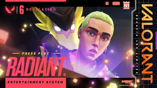 PRESS PLAY // Tráiler del diseño Radiant Entertainment System - VALORANT