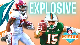 The DOLPHINS Land 2 EXPLOSIVE Prospects in Round 1 of the NFL DRAFT | PhinsPod Ep. #68