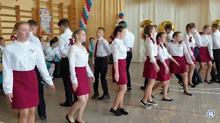 Последний звонок-2019. 9-ые классы. Сясьстройская школа 1