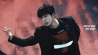 180125 서울가요대상 SMA 방탄소년단 BTS - MIC DROP 마이크드랍  (JIN FOCUS / JIN FANCAM / 석진 직캠)