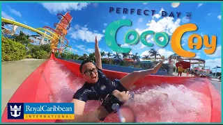 Riding EVERY Waterslide at Perfect Day at CocoCay's Thrill Waterpark!