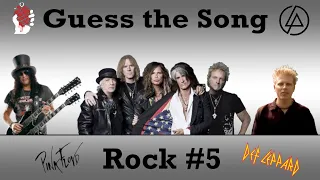 Guess the Song - Rock #5 | QUIZ