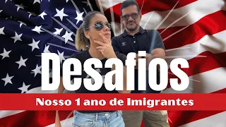 Desafios  de Morar nos EUA: Nosso 1 como imigrantes.