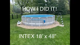 INTEX pool, setup and first impression!