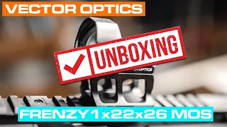 Vector Optics Frenzy Reflex Sight 1x22x26 MOS Unboxing