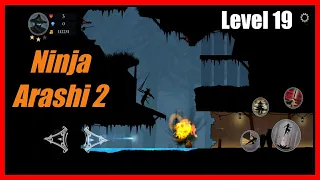 Ninja Arashi 2 Level 19 | Act 1| Artifact Location | without dying