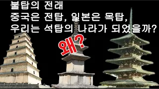 중국은 전탑, 일본은 목탑, 우리는 석탑의 나라가 되었을까?(불탑의 기원, 불탑의 전래, 중국의 불탑, 일본의 불탑, 한국의 불탑 특징, 목탑, 전탑, 모전탑, 석탑의 발전)