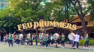 FEUCSO Grand Debate 2023 | FEU Drummers, Crowd Call Performance | Stephanie B.