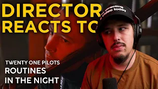 MUSIC VIDEO DIRECTOR reacts to ROUTINES IN THE NIGHT (Music Video)